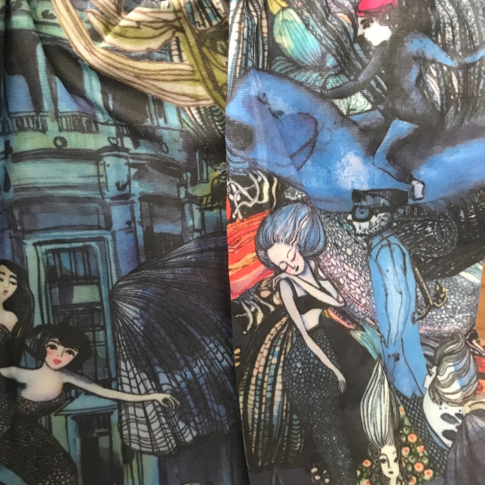 New Women's Atelier French Stockings "Little Mermaid"